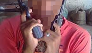 homem morto família