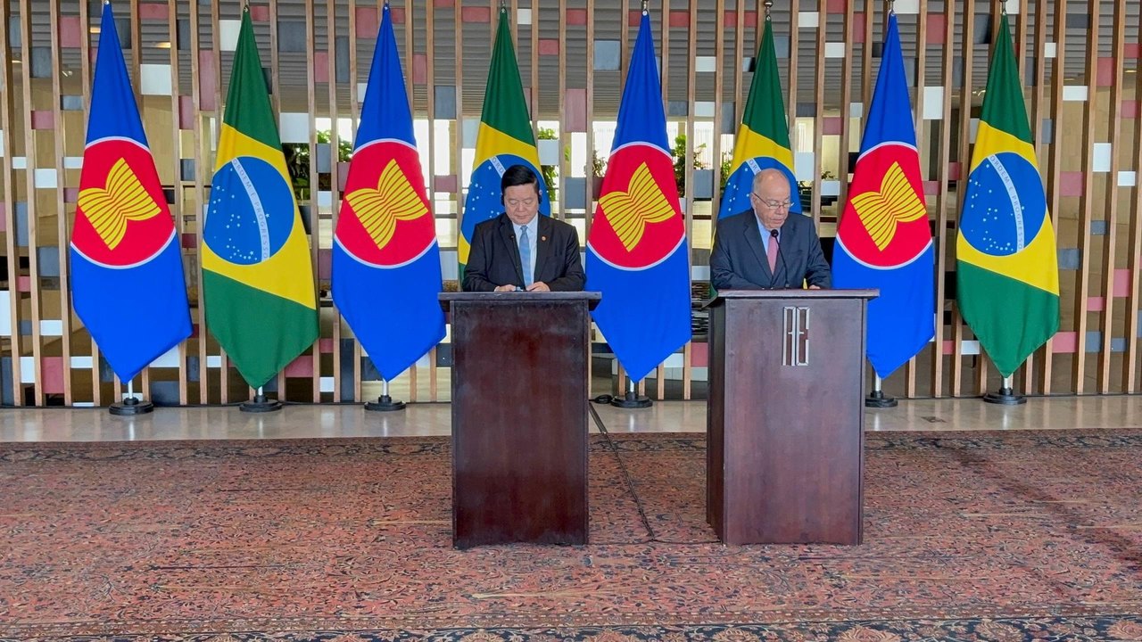 Comércio Brasil-ASEAN pode superar intercâmbio com EUA e União Europeia, diz Vieira