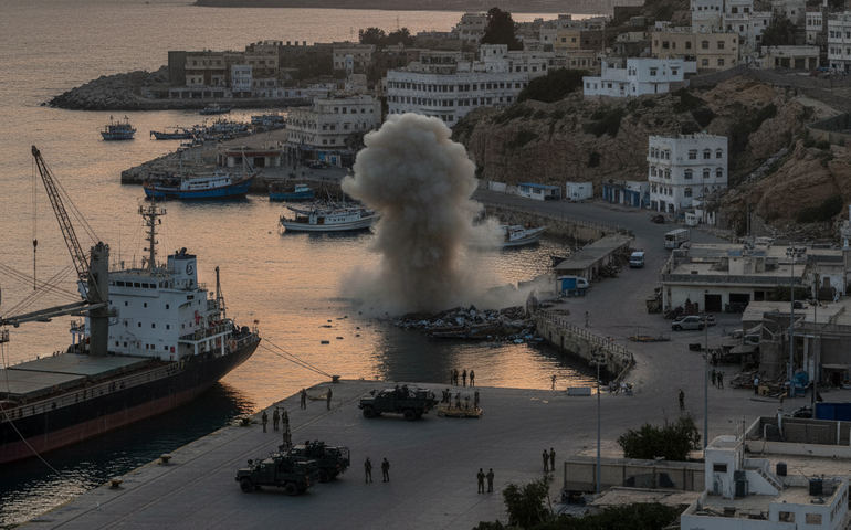 Arábia Saudita bombardeia cidade portuária no Iêmen para neutralizar armas de separatistas