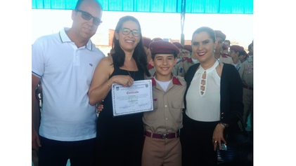 Grupo Coringa participa da formatura do Colégio Militar Tiradentes/Agreste