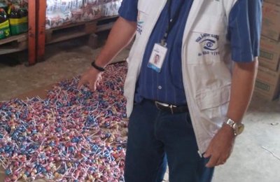 Vigilância Sanitária apreende 400kg de alimentos em mercado de Ipioca