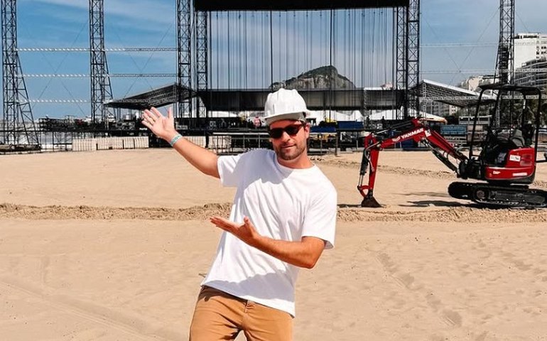 Luiz Guilherme Niemeyer promete nome forte para Copa em maio e relembra show de Lady Gaga: ‘Se parasse para pensar, dava vertigem’