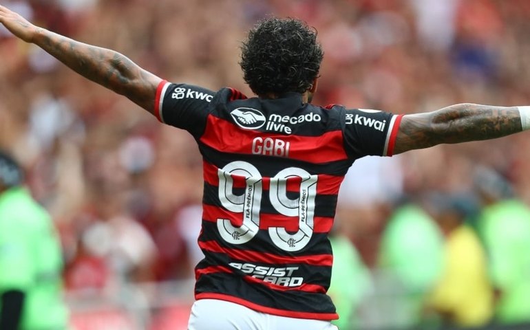 Em sua despedida, Gabigol marca e Flamengo busca empate com o Vitória no Maracanã