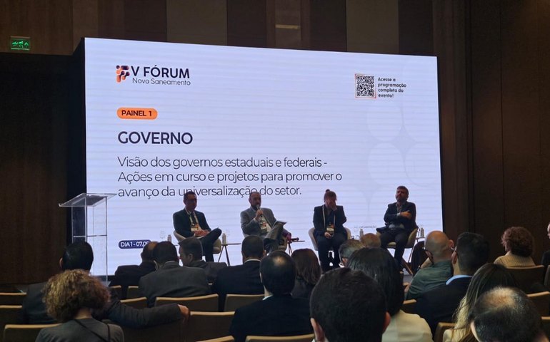  Agencia Reguladora de Serviços Públicos participa do V Fórum Novo Saneamento 