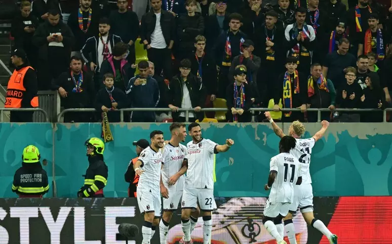 Após início arrasador, Bologna ganha 1º jogo na Europa League