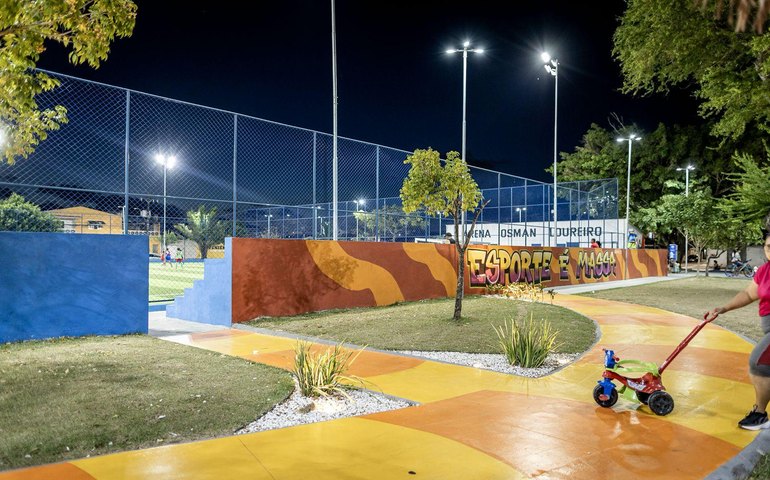 Parque Osman Loureiro, um dos maiores da parte alta de Maceió, transforma rotina dos moradores