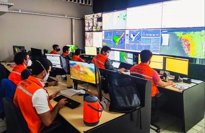 Defesa Civil alerta para chuvas moderadas com pancadas intensas em Maceió