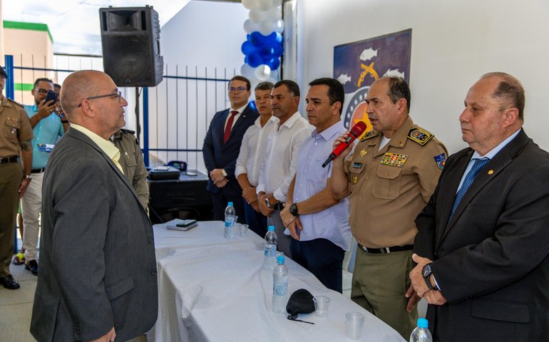 PM reinaugura sede do Grupamento Militar do município de Roteiro