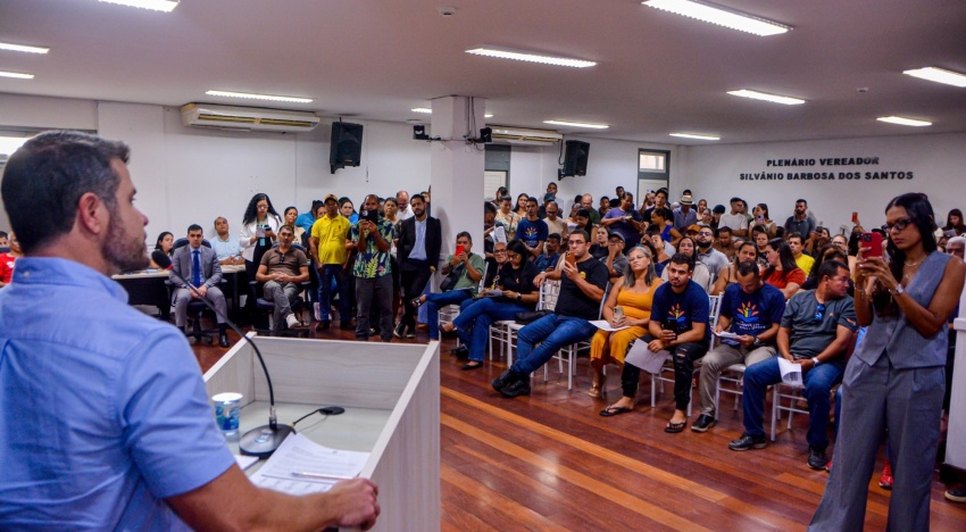 Participação da Semsc reforça importância de construir soluções por meio do diálogo e da escuta das diferentes demandas / Foto: Ascom Câmara de Vereadores