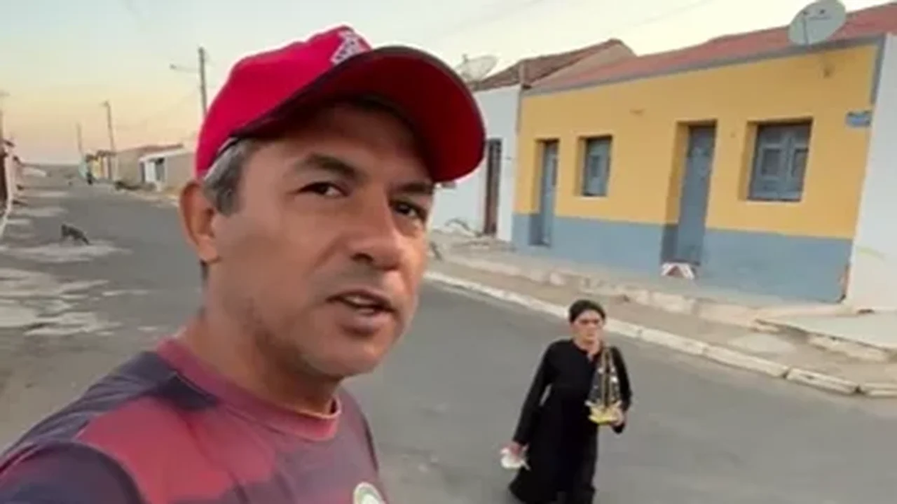 FÉ QUE EMOCIONA! Agricultora percorre 250 metros de joelhos no sertão do Ceará para pagar promessa pela vitória de Lula; veja vídeo