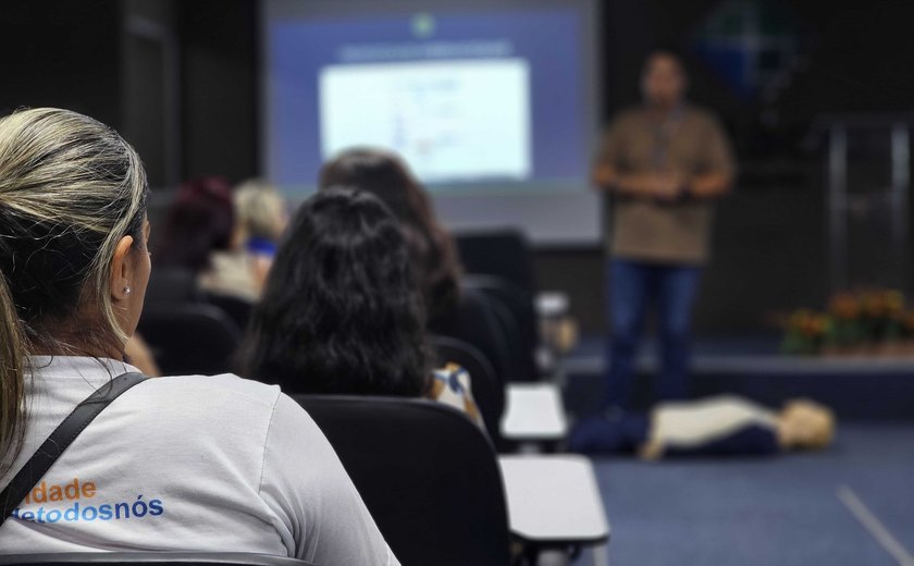 Saúde promove treinamento de suporte básico de vida em situações emergenciais