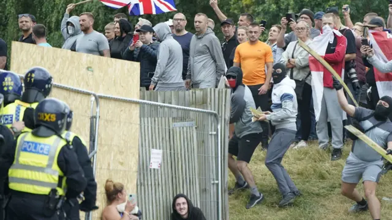 Onda de desinformação e violência: Quem são os grupos de extrema direita por trás do caos na Inglaterra? Vídeos