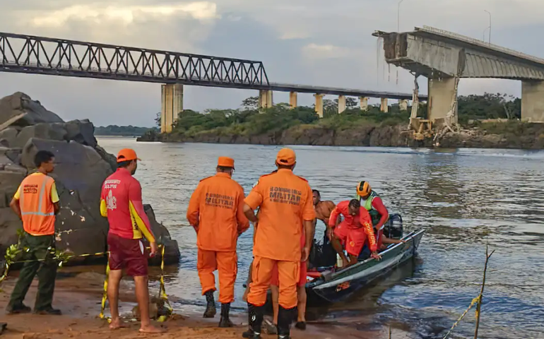 Desabamento de ponte entre Maranhão e Tocantins: 15 pessoas seguem desaparecidas