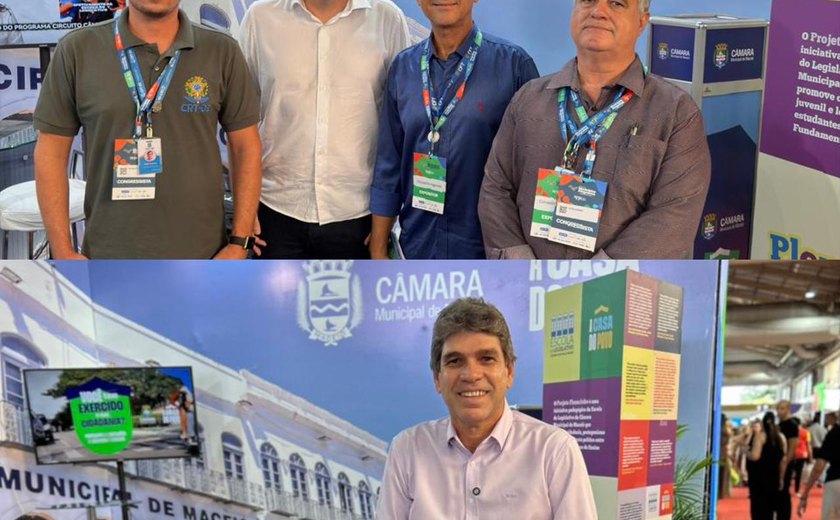 Estande da Câmara na Feira da AMA oportuniza a população a conhecer ações Legislativas