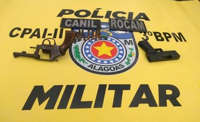 Os suspeitos foram levados para a Polícia Civil de Arapiraca