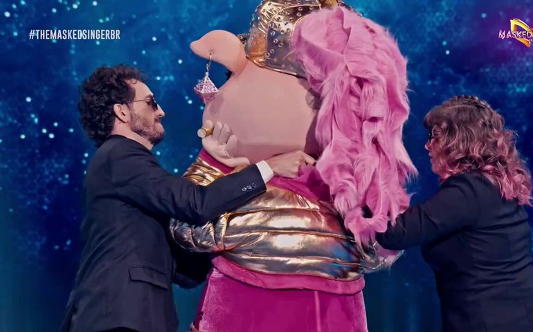 'The Masked Singer': Luiza Possi, a MC Porquinha, é eliminada