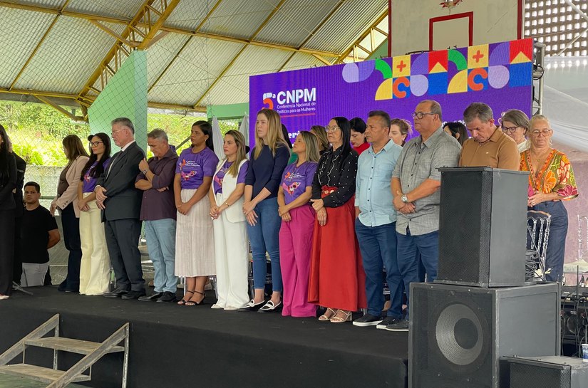 Cibele Moura participa de Conferência de Políticas para Mulheres Palmarinas e defende união e políticas efetivas para proteger mulheres