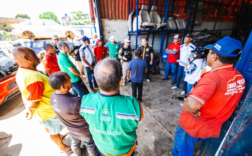 Proprietários recebem instruções sobre como alocar as sucatas