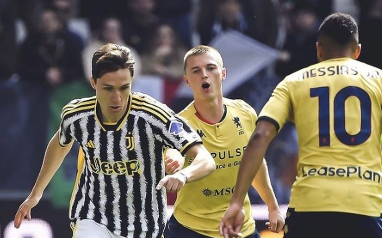 Juventus acerta duas bolas na trave, empata com Genoa e continua na 3ª colocação do Italiano