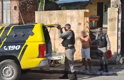 PM prende dois homens com mandados em aberto em São Luís do Quitunde e São Miguel dos Milagres