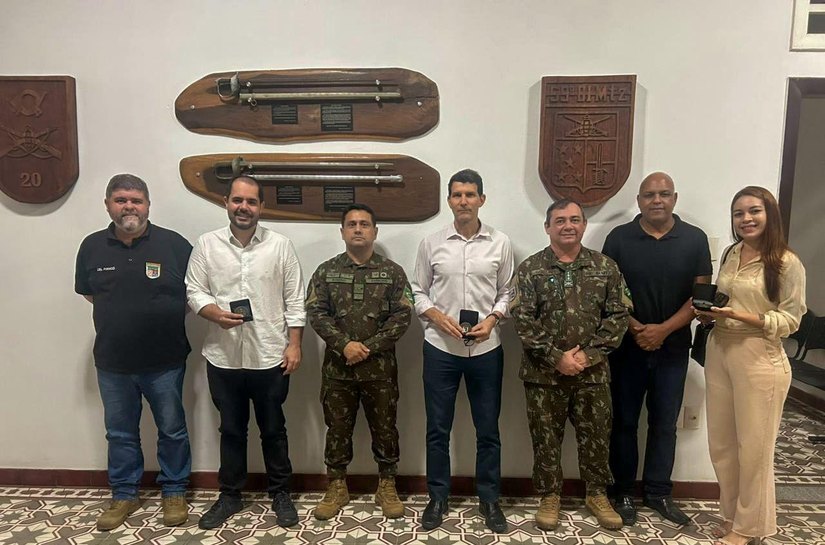 Semsc participa de reunião com o 59º Batalhão de Infantaria Motorizado do Exército Brasileiro
