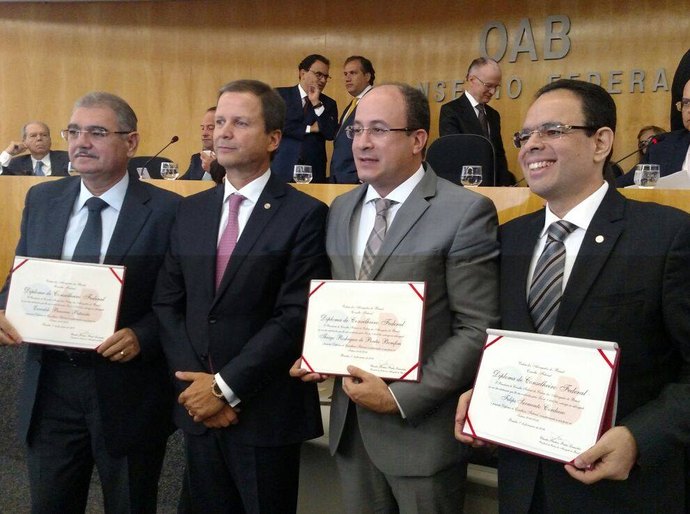 Alagoanos são empossados como conselheiros federais da OAB nacional