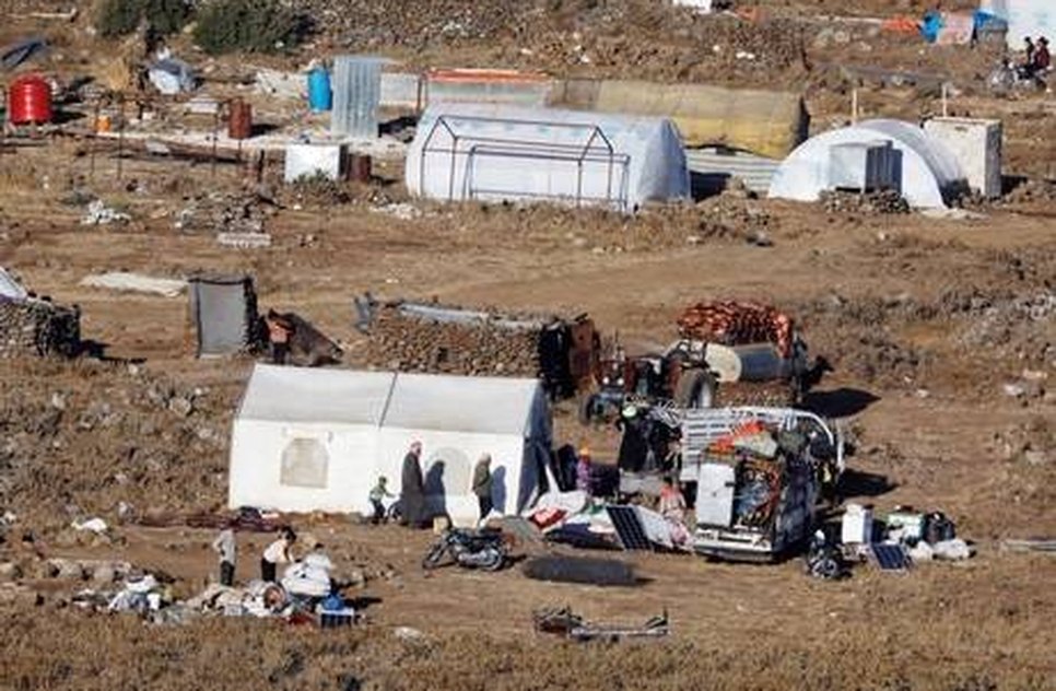 População síria fugiu para a fronteira com Israel / Foto: Reuters