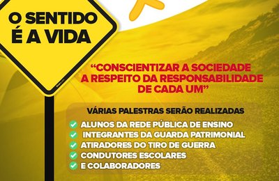 SMTT Penedo realiza diversas ações alusivas à campanha Maio Amarelo