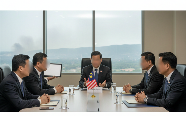 Camboja e Tailândia negociam cessar-fogo em meio a ataques e pressão internacional