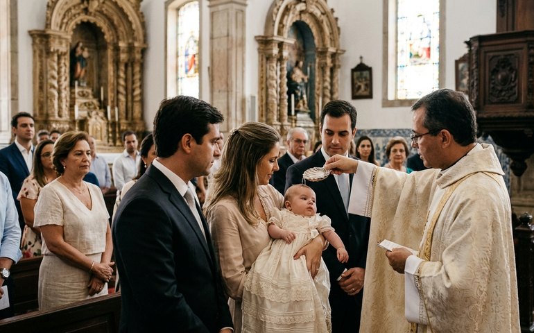 Príncipe da família imperial brasileira é batizado em igreja histórica do Rio