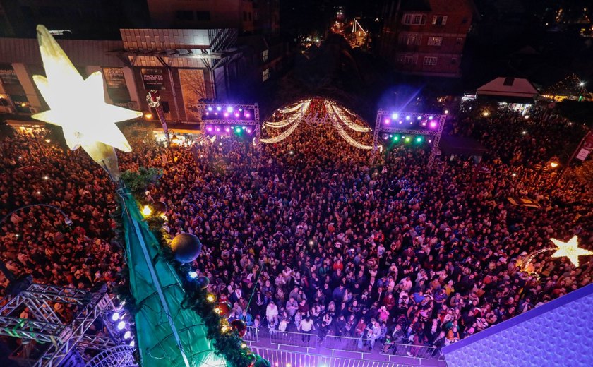 Natal Luz de Gramado está oficialmente aberto