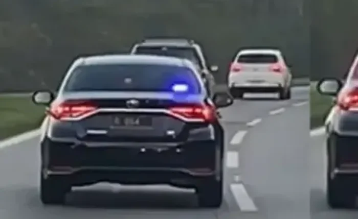 MP recebe denúncia sobre sirenes em carros usados por deputados estaduais