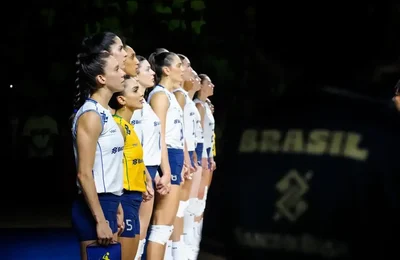 Brasil perde por 3 a 0 para Tailândia na Liga das Nações de Vôlei