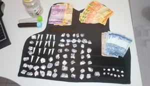 APREENSÃO DE DROGAS SANTO AMARO / Foto: SSP/SE