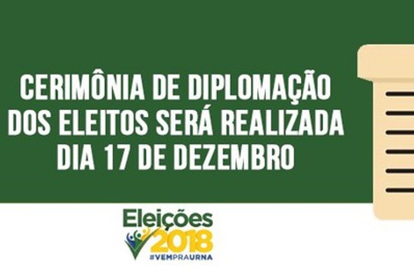 Cerimônia de diplomação dos eleitos em Alagoas será realizada nesta segunda