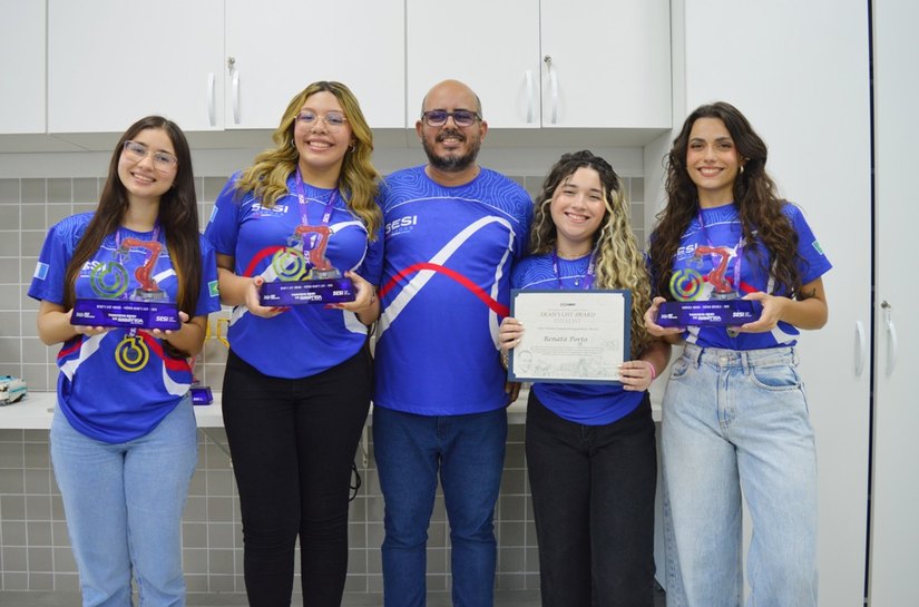 Alunas do Sesi Alagoas representam o Brasil em competição internacional de robótica nos EUA