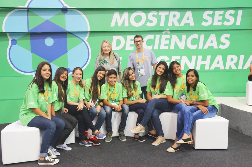 Alunos do Sesi/AL apresentam trabalhos científicos durante Mostra nacional