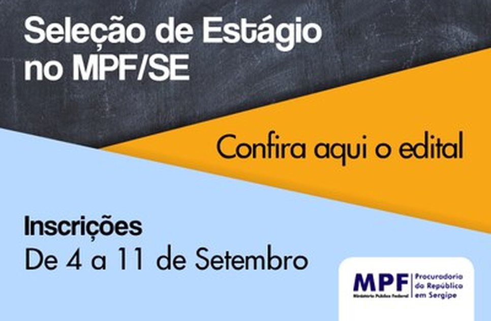 Edital concurso MPF/SE / Foto: MPF/SE