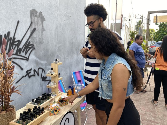Feirinha do Quintal movimenta Jaraguá e fortalece economia criativa de Maceió