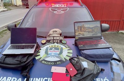 Guarda Municipal recupera materiais furtados de técnicos da CBSurf