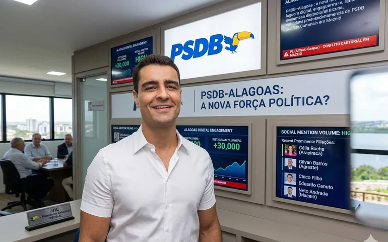 PSDB de JHC saiu do nanismo, mas ainda parece mais vitrine digital do que força política de verdade