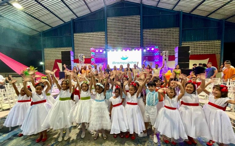 Educação de Branquinha promove formatura do ABC para alunos da rede municipal