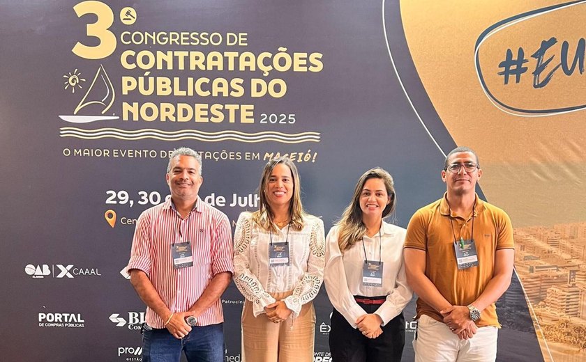 Agentes da Segurança Pública participam do 3º Congresso de Contratações Públicas do Nordeste