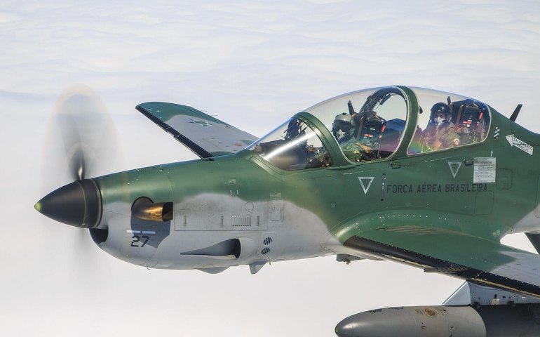 A-29 Super Tucano será equipado com sistema antidrones avançado, informa Embraer