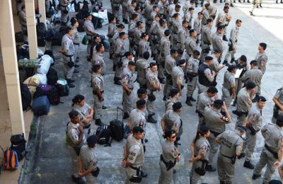 Eleições terão reforço de 5,74 mil policiais militares