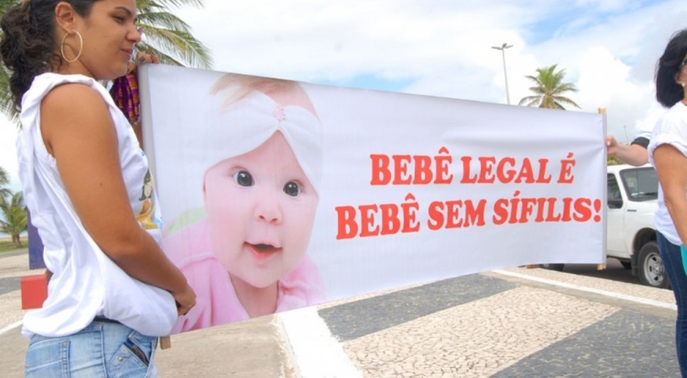 campanha sifilis / Foto: ses