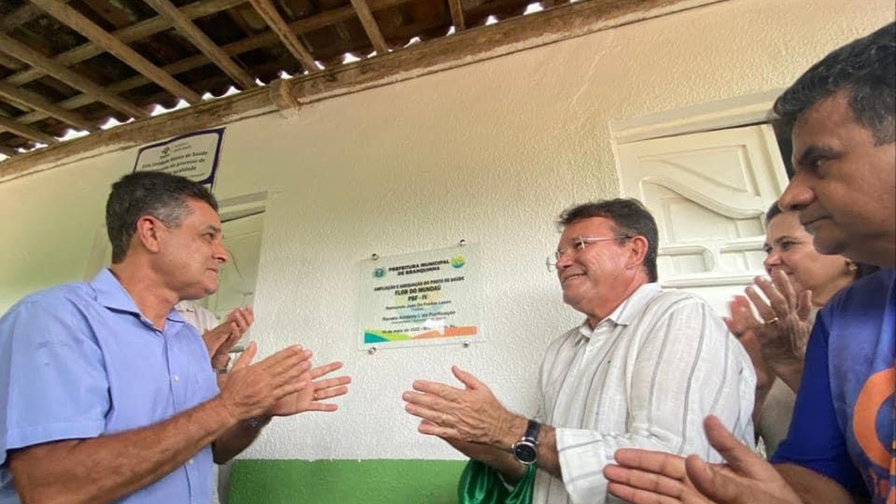 Com avanços na saúde, prefeitura de Branquinha realiza mais um dia de solenidades em comemoração aos 60 anos
