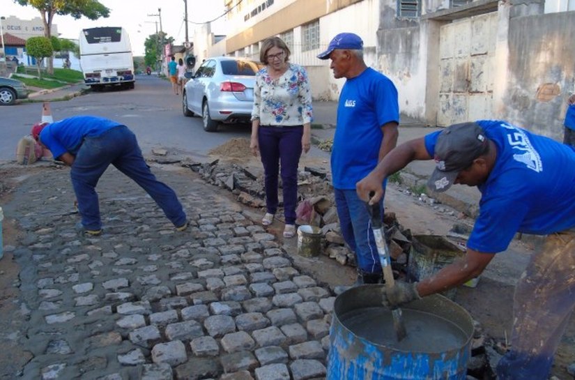 Prefeita Eliza Alves inicia obras de estruturação em Rio Largo