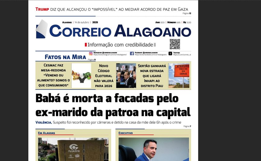 Babá é morta a facadas pelo ex-marido da patroa na capital