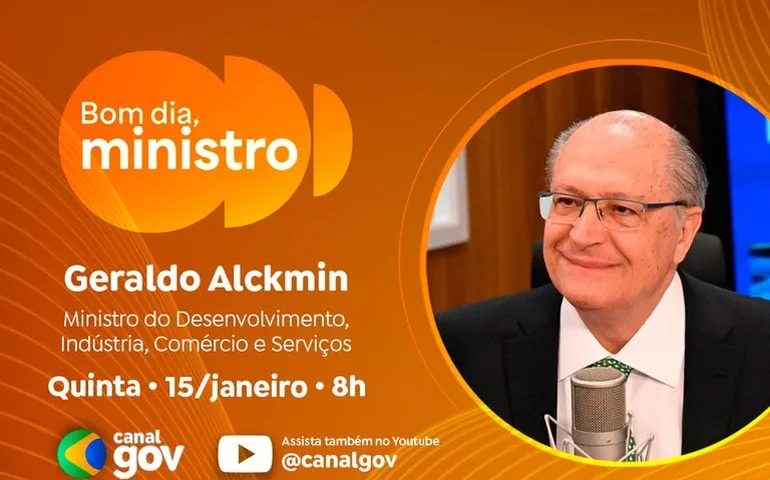 Alckmin destaca aprovação do acordo MERCOSUL-União Europeia no Bom Dia, Ministro desta quinta (15)